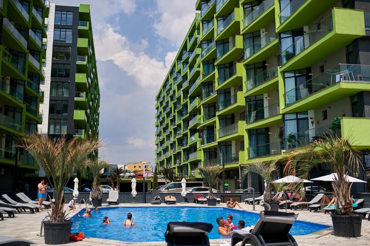 Cristalex Studio Aparthotel Pool & Spa Mamaia Nord Năvodari Eksteriør bilde